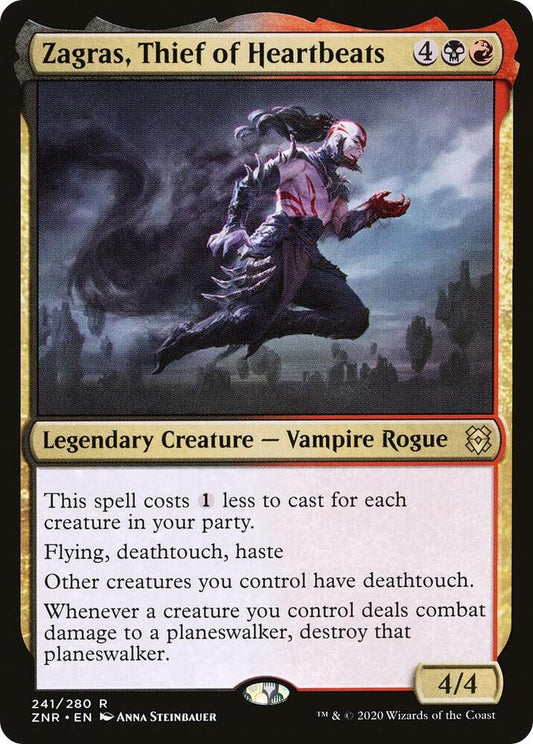 Zagras, Thief of Heartbeats - Rare - 241/280