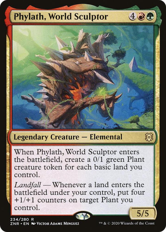 Phylath, World Sculptor - Rare - 234/280