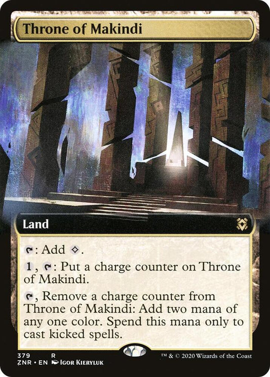Throne of Makindi (Extended Art) - Rare - 379
