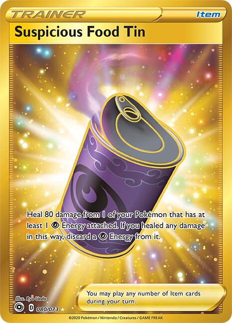 Suspicious Food Tin (Secret) - Holofoil - 080/073