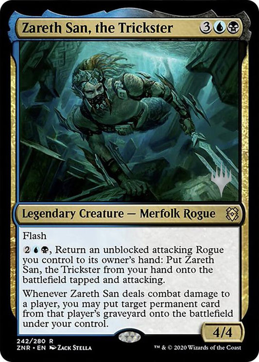 Zareth San, the Trickster (Promo) - Rare - 242/280