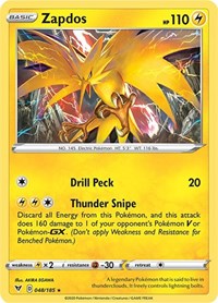 Zapdos - Holofoil - 048/185