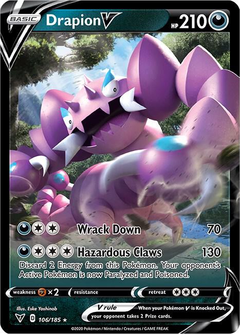 Drapion V - Foil - 106/185