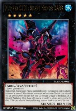 Number C101: Silent Honor DARK - 1st Edition - MAGO-EN061