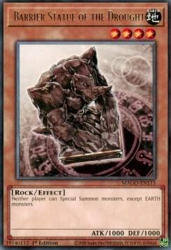 Barrier Statue of the Drought - Rare - 1st Edition - MAGO-EN115