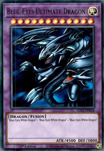 Blue-Eyes Ultimate Dragon - LDS2-EN018
