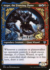 Aegar, the Freezing Flame (Showcase) - Foil - 321