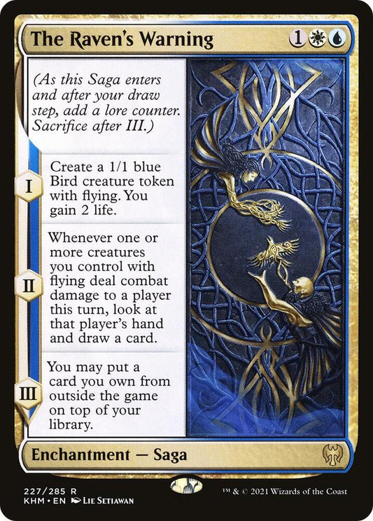 The Raven's Warning - Rare - 227/285