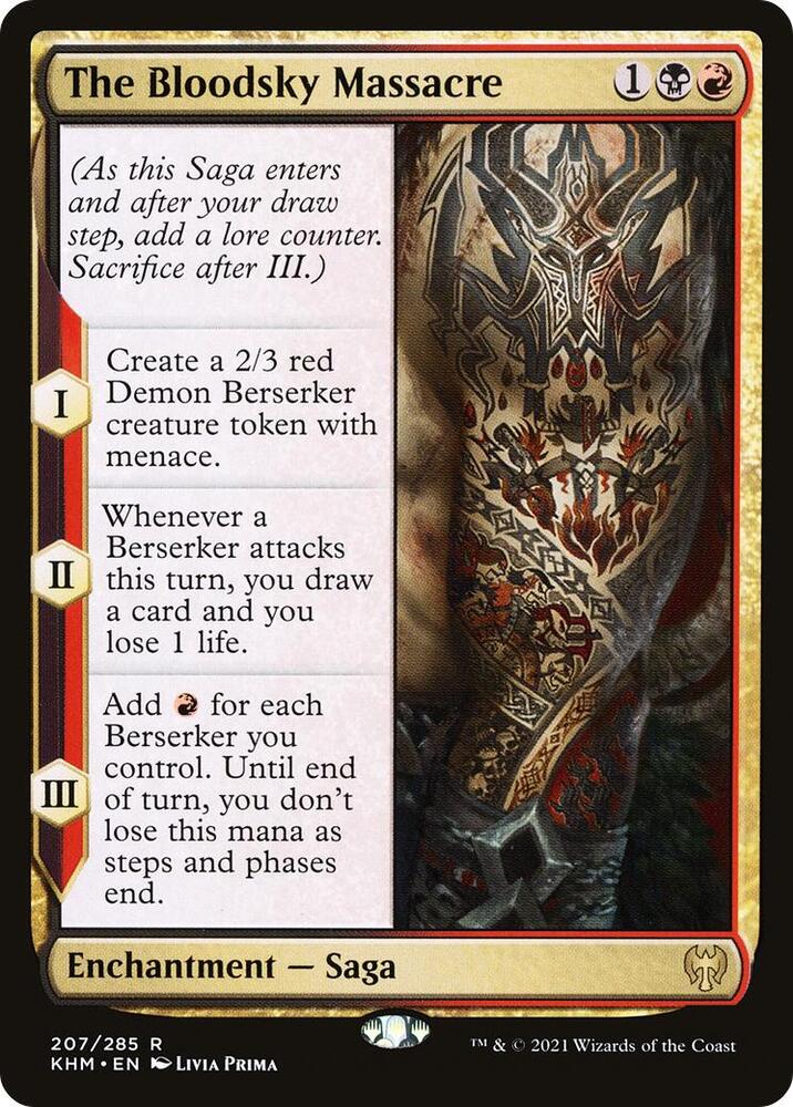 The Bloodsky Massacre - Rare - 207/285