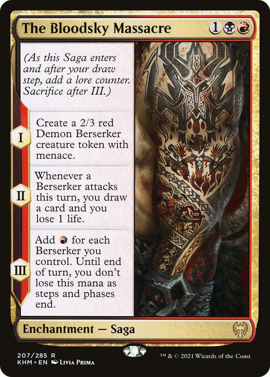 The Bloodsky Massacre - Rare - 207/285