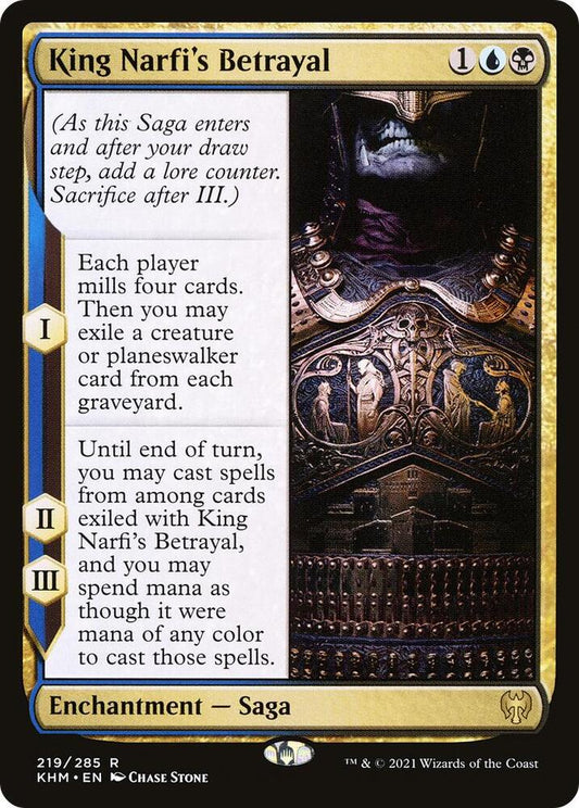 King Narfi's Betrayal - Rare - 219/285