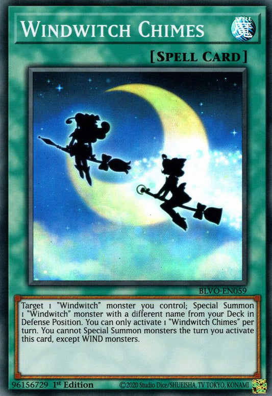 Windwitch Chimes (Super Rare) - 1st Edition - BLVO-EN059