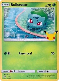 Bulbasaur - Holofoil - 1/25
