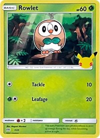 Rowlet - Non-Foil - 7/25