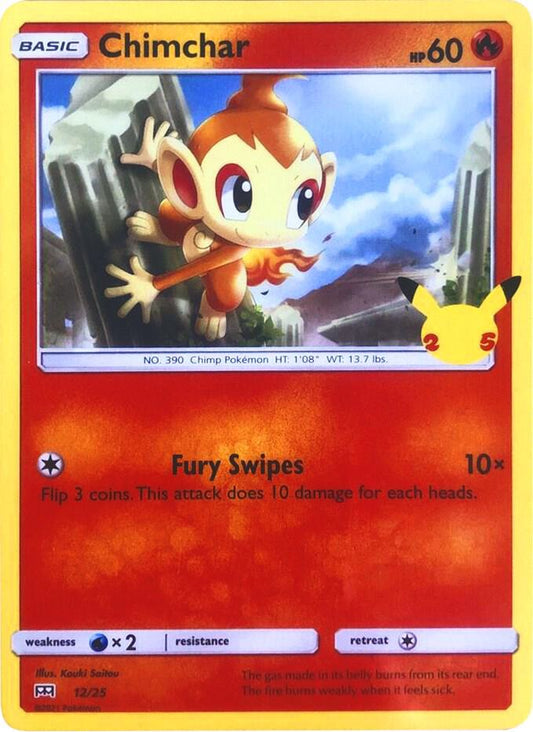 Chimchar - Promo - Foil - 12/25