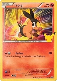 Tepig - Non-Foil - 13/25