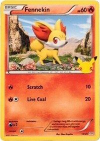 Fennekin - Non-Foil - 14/25