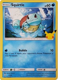 Squirtle - Non-Foil - 17/25