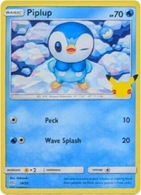 Piplup - Non-Foil - 20/25