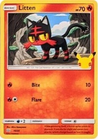 Litten - Holofoil - 15/25