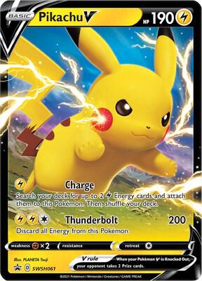 Pikachu V - Foil - SWSH061