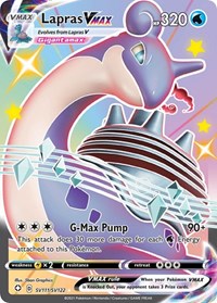 Lapras Vmax SV111/SV122