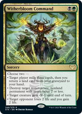Witherbloom Command (Foil) - Rare - 248/275