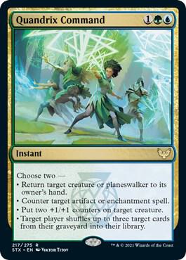 Quandrix Command (Foil) - Rare - 217/275