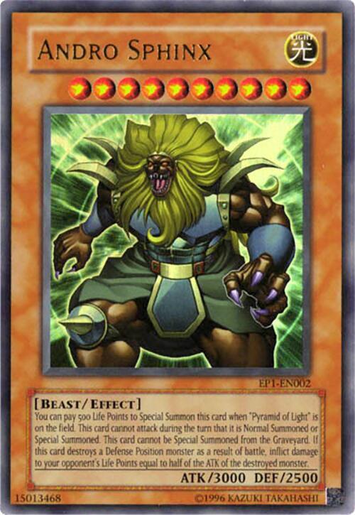 Andro Sphinx - Ultra Rare - Unlimited - EP1-EN002