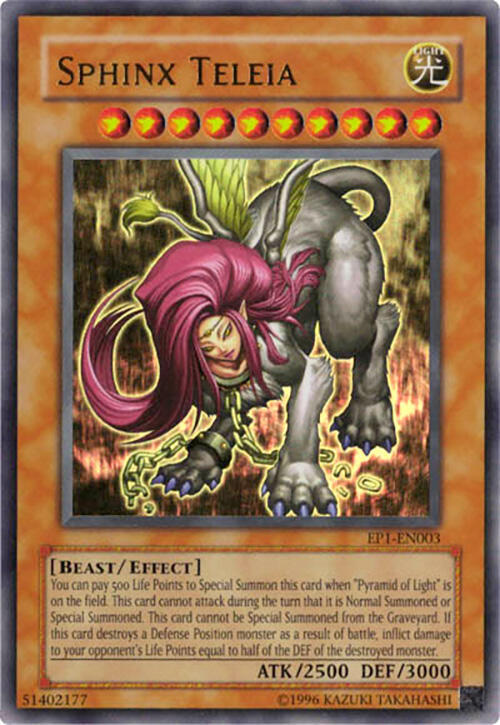 Sphinx Teleia - Ultra Rare - Unlimited - EP1-EN003