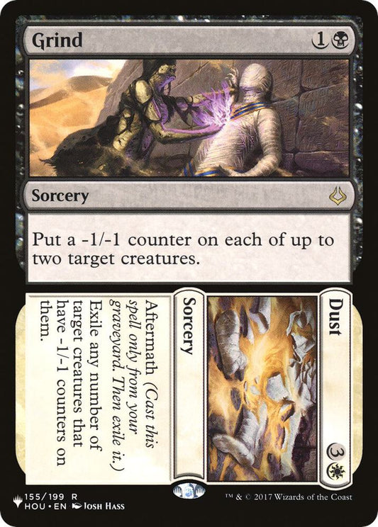 Grind // Dust -  Rare - 155/199