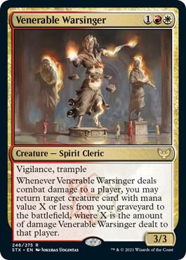Venerable Warsinger - Rare - 246/275