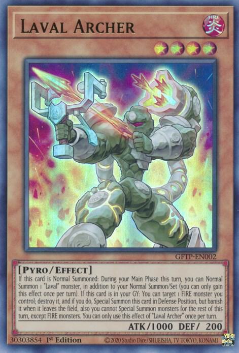 Laval Archer - Ultra Rare - 1st Edition - GFTP-EN002