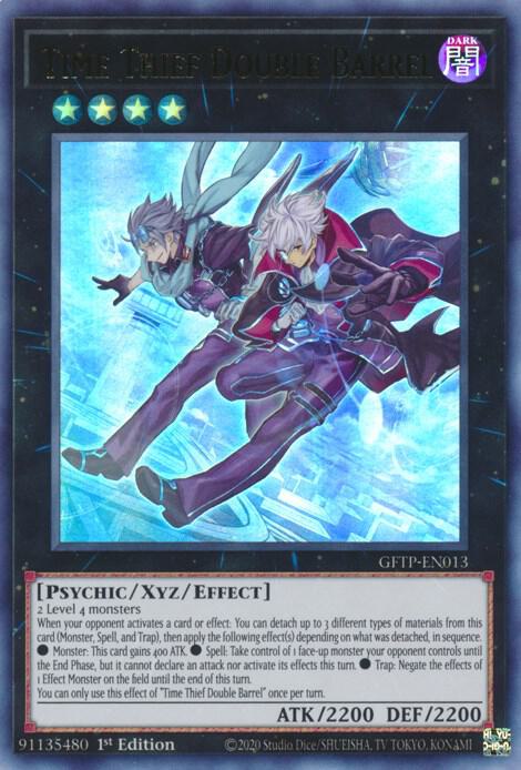 Time Thief Double Barrel - 1st Edition - GFTP-EN013