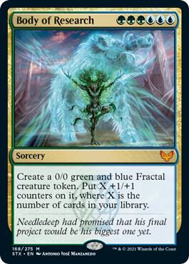 Body of Research (Foil) - Mythic - 168/275