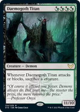 Daemogoth Titan - Rare - 174/275