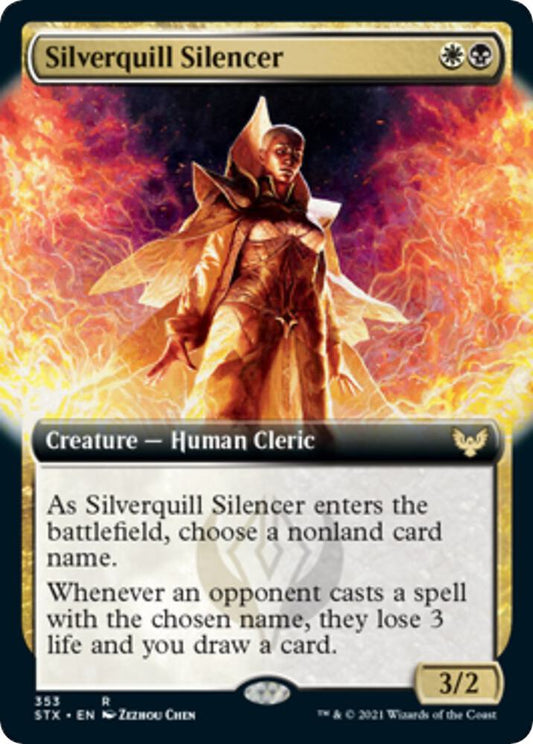 Silverquill Silencer (Extended Art) - Rare - 353