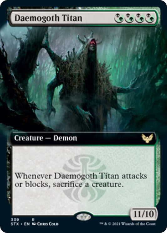Daemogoth Titan (Extended Art) - Rare - 339