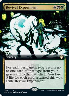 Revival Experiment (Extended Art) - Rare - 401