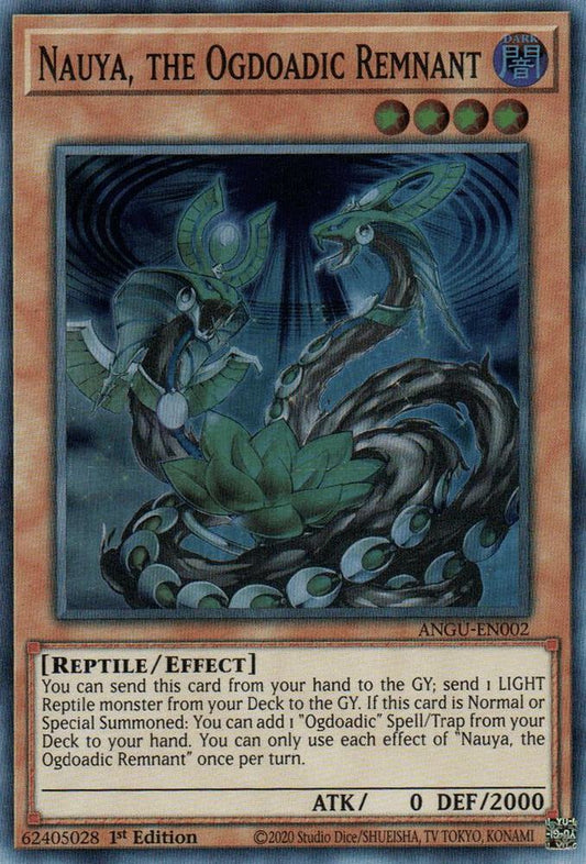 Nauya, the Ogdoadic Remnant - Super Rare - 1st Edition - ANGU-EN002