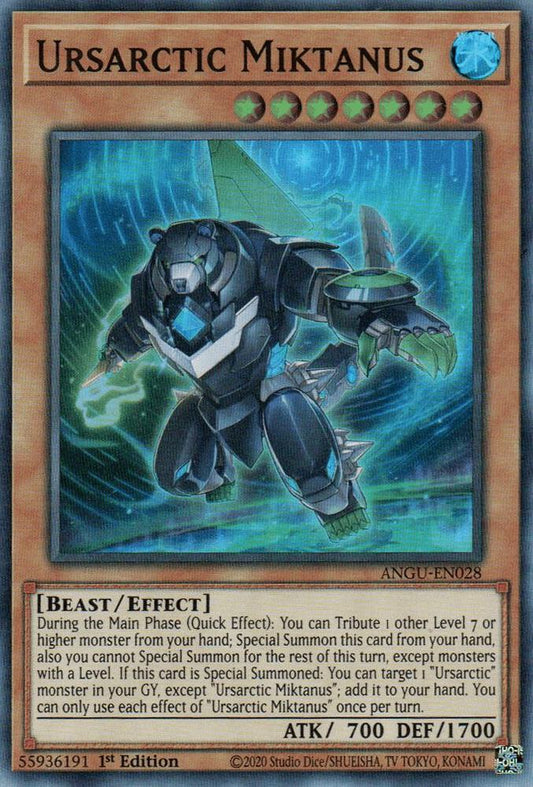 Ursarctic Miktanus - Super Rare - 1st Edition - ANGU-EN028
