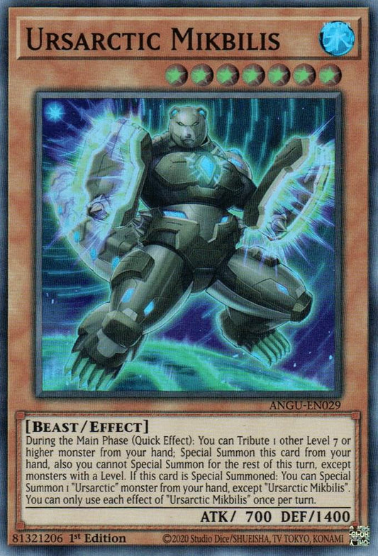Ursarctic Mikbilis - Super Rare - 1st Edition - ANGU-EN029