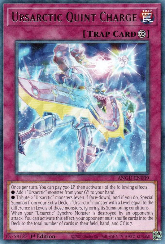 Ursarctic Quint Charge - rare - 1st Edition - ANGU-EN039