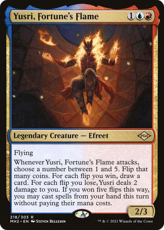 Yusri, Fortune's Flame - Rare - 218/303