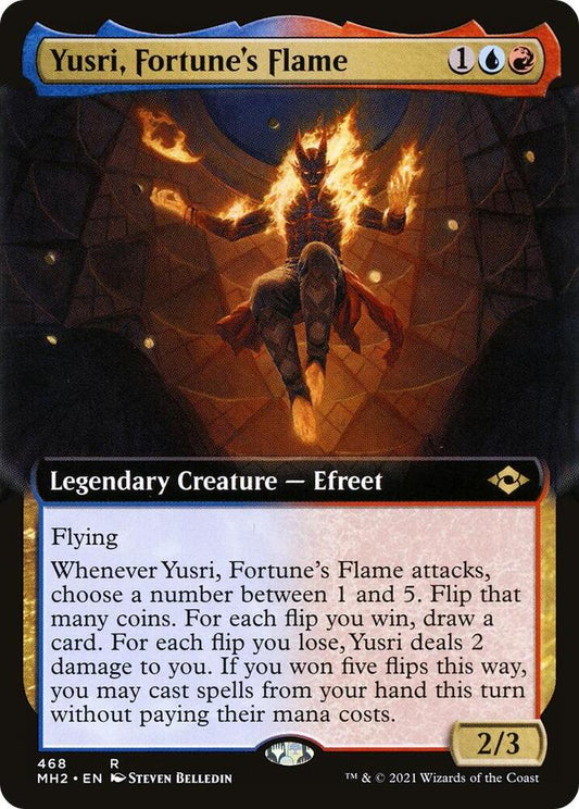 Yusri, Fortune's Flame (Extended Art) - Rare - 468