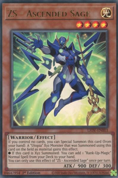 ZS - Ascended Sage - Ultra Rare - 1st edition - LIOV-EN003