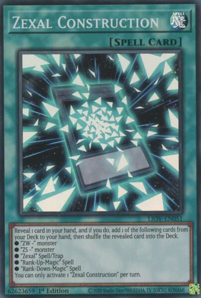 Zexal Construction - Super Rare - 1st edition - LIOV-EN051