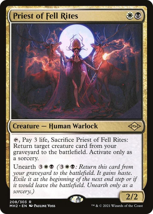 Priest of Fell Rites  - 208/303