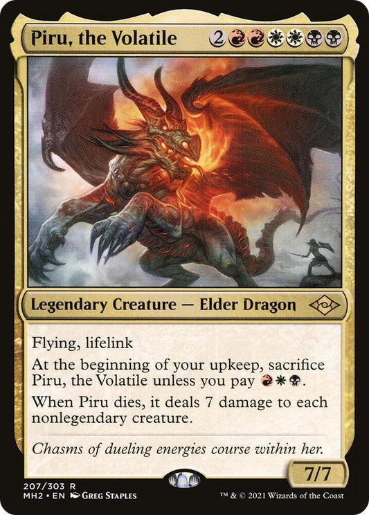 Piru, the Volatile - Rare - 207/303