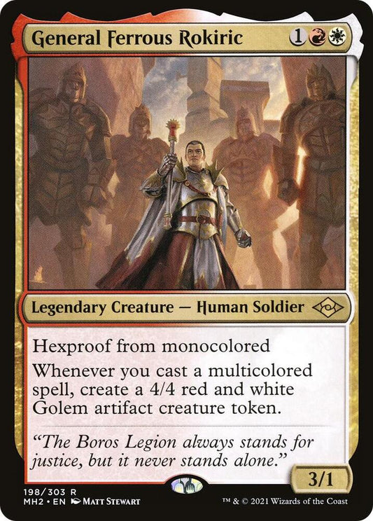 General Ferrous Rokiric - Rare - 198/303
